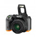 Pentax K-S2 Spiegelreflexkamera (20 Megapixel, 7,6 cm (3 Zoll) LCD-Display, Full-HD-Video, Wi-Fi, GPS, NFC, HDMI, USB 2.0) Kit inkl. 18-50mm WR-Objektiv schwarz/orange-010