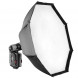 Walimex Pro Light Shooter 360 Portables Studio Set (Funkauslöser, Stativ, Softbox, Beauty Dish, Durchlichtschirm)-07