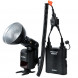 GODOX Witstro AD-360 360W GN80 Externe Tragbare Blitzlicht Speedlite mit PB960 Lithium-Akku-Kit f¨¹r Canon Nikon Kamera mit Godox DB-02 Kabel Y-Adapter und Godox FT-16 Wireless Power Controller-09