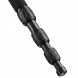 Mantona SG-350 Stativ (Höhe 168 cm, Belastbarkeit 8kg, Drehverschluss-Beinverriegelung, Kugelkopf mit Schnellwechselplatte, Premium Tragetasche) schwarz-011