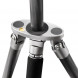 Mantona Magnesium Carbon Kamerastativ mit integriertem Einbeinstativ (1,03 kg Gewicht, Belastbarkeit 10 kg, 40 cm Packmaß, Wasserwaage)-07