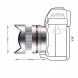 Walimex Pro 8mm 1:2,8 Fish-Eye II CSC-Objektiv (Bildwinkel 180 Grad, MC Linsen, große Schärfentiefe, feste Gegenlichtblende) für Fuji X Objektivbajonett silber-07