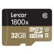 Lexar Professional 1800x microSDHC 32GB UHS-II W/USB 3.0 Reader Flash Memory Card LSDMI32GCRBEU1800R-06
