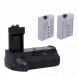Neewer® Pro Batteriegriff Akkugriff Battery Grip für Canon EOS 550D 600D 650D 700D/ Rebel T2i T3i T4i T5i SLR Digitale Kameras, Set beinhaltet:1x BG-E8 Batterie Griff + 2x LP-E8 Li-Ion Akku-08