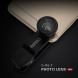 MEMTEQ® 5 in 1 Clip-On Kamera-Adapter Fischauge Objektiv Set Fischaugenobjektiv + Weitwinkel + Mikroobjektiv + 2X EXT Barlow + CPL Polfilter für alle Smartphones und Handys Schwarz-09