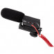 Hama Richtmikrofon für Camcorder, Spiegelreflex und Systemkameras, Umschaltbare Richtcharakteristik, RMZ-18, Schwarz-013