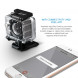 Sport Kamera, Topop Actionkamera 4K HD 1080P WiFi DV Action Waterproof 170° Wide Angle Lens 2 Zoll Sportcam-Schwarz-06