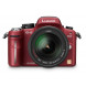 Panasonic Lumix DMC-GH1KEG9R Systemkamera (12 Megapixel, 7,6 cm Display, LiveView, Full-HD) rot mit 14-140 mm Objektiv schwarz-05