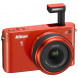 Nikon 1 J2 Systemkamera (10,1 Megapixel, 7,5 cm (3 Zoll) Display) Kit inkl. Nikkor 11-27,5 mm orange-08