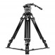 Mantona Dolomit 4000 Videostativ 170 cm (inkl. Fluid-Neiger, Counter Balance System, Wasserwaage, Bodenspinne, Schnellwechselplatte) für DSLR und Videokamera-06