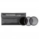Neewer® 52MM Professionelle Komplette Objektiv-Filter Zubehörsatz für Nikon D3300 D3200 D3100 D3000 D5300 D5200 D5100 D5000 D7000 D7100 DSLR-Kamera, Set umfasst: (1) Filterset (UV, CPL, FLD) + (1) Makro Nahaufnahme Filter Set (+ 1, +2, +4, +10) + (1) Grau-08