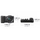 Sony NEX-5 Kompakte Systemkamera (16,1 Megapixel Exmor APS-C CMOS Sensor, 7,6 cm (3 Zoll) LCD-Display, Full HD, WiFi, NFC) inkl. SEL-P1650 und SEL-55210 schwarz-08