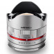 Walimex Pro 8mm 1:2,8 CSC Fish-Eye-Objektiv (feste Gegenlichtblende, UMC Linsen, große Tiefenschärfe) für Sony E Objektivbajonett silber-07