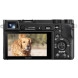 Sony Alpha 6000 Systemkamera (24 Megapixel, 7,6 cm (3") LCD-Display, Exmor APS-C Sensor, Full-HD, High Speed Hybrid AF) silber-023