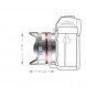 Walimex Pro 7,5 mm 1:3,5 CSC Fish-Eye-Objektiv für Micro Four Thirds Objektivbajonett silber-06