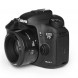 YONGNUO YN50mm F1.8 Objektiv mit Canon EF Bajonett kompatibel mit wie Canon350D/450D/500D/600D/650D/700D/60D/5D Mark II 5D Mark III-010