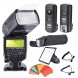 Neewer® MK600 E-TLL / E-TTL II * High Speed Sync * 1 / 8000s HSS LCD Display Speedlite-Master Set für Canon wie EOS 5D Mark III, 5D Mark II, 1Ds Mark 6D 5D , 7D, 60D, 50D, 40D, 30D, 300D, 100D, 350D, 400D, 450D, 500D, 550D, 600D, 650D, 700D, 1000D, 1100D-09