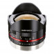 Walimex Pro 8mm 1:2,8 CSC Fish-Eye-Objektiv (feste Gegenlichtblende, UMC Linsen, große Tiefenschärfe) für Fuji X Objektivbajonett schwarz-08
