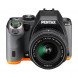 Pentax K-S2 20MP DSLR Bastelsatz 18-50mm WR (BLACK×ORANGE)-015