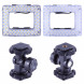 Neewer® CN-16 102pcs LED Dimmbare Ultra Hohe Powerpanel Digitalkamera / Camcorder-Videoleuchte, LED-Licht für Canon, Nikon, Pentax, Panasonic, Sony, Samsung und Olympus Digital SLR-Kameras-07