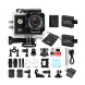 WiMiUS Actioncam 4k Kamera Action Wifi Full HD Actionkamera 16MP Helmkamera Wasserdicht 40M mit 2 Batterien (Q1) (Schwarz)-010