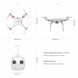 DJI DJIP2H3 Phantom 2 UAV Aerial Quadrocopter Drohne mit Zenmuse H3-3D Gimbal Actionkamera Halterung für GoPro Hero2/3/3+ weiß-010