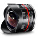 Walimex Pro 8mm 1:2,8 CSC Fish-Eye-Objektiv (feste Gegenlichtblende, UMC Linsen, große Tiefenschärfe) für Sony E Objektivbajonett schwarz-08