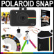 Polaroid Snap Sofortbildkamera (schwarz) + 2x3 Zink-Papier (20 Stück) + Neoprenbeutel + Bilderrahmen + Zubehör-Set-08