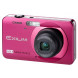 Casio EXILIM EX-Z90 PK Digitalkamera (12,1 Megapixel, 3-fach opt. Zoom, 6,9 cm (2,7 Zoll) Display) pink-04