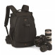 Lowepro Flipside 400 AW SLR-Kamerarucksack (für SLR mit aufgesetztem 300-mm-Objektiv und bis zu 6 zusätzlichen Objektiven) schwarz-09