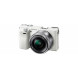 Sony Alpha 6000 Systemkamera (24 Megapixel, 7,6 cm (3") LCD-Display, Exmor APS-C Sensor, Full-HD, High Speed Hybrid AF) inkl. SEL-P1650 Objektiv weiss-024