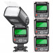 Neewer® VK750 II I-TTL LCD Speedlite Blitz und Aussen-Kamera Flexible TTL-Blitz Arm Kit für Nikon D7200 D7100 D7000 D5200 D5100 D5000 D3000 D3100 D300 D300S D700 D600 und alle anderen Nikon DSLR-Kameras, Inbegriffen: Neewer VK750 II i-TTL-Blitz für Nikon-08