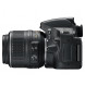 Nikon D5100 SLR-Digitalkamera (16 Megapixel, 7.5 cm (3 Zoll) schwenk und drehbarer Monitor, Live-View, Full-HD-Videofunktion) Kit inkl. AF-S DX 18-55 mm VR (bildstb.)-010