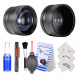 Neewer® 58MM 2x Tele und 0.45x Weitwinkel (mit Makro) High Definition Objektive für Canon Digital Rebel T3i T5i T4i T3 T2i T1i XSi XTi XT SL1 / EOS 700D 650D 600D 1100D 550D 500D 450D 400D 350D 100D Digitale Spiegelreflexkameras + 6-in-1 Professional Clea-08