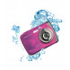 Easypix W1024 Splash Digitalkamera (10 Megapixel, 4-fach digitaler Zoom, 6,1 cm (2,4 Zoll) Display) pink-05