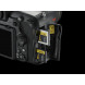 Nikon D500 Digitale Spiegelreflexkamera (20.9 Megapixel, 8 cm (3,2 Zoll) LCD-Touchmonitor, 4K-UHD-Video) nur Gehäuse schwarz-011