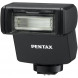 Pentax AF201FG Blitzgerät (Geringe Gehäuseabmessung, Leitzahl 20, staub und wetterfest, vertikal schwenbarer Reflektor, eingebaute Weitwinkelstreuscheibe) für Pentax K und Q-System schwarz-09