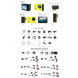 EXPOWER Wifi Action cam Ultra HD 4K 2K 1080P Sport Camcorder, wasserdichte Kamera mit 2 Bildschirm 12 MP Unterwasser 30m, APP auf Fernbedienung, 170° Objektiv HDMI TV, 1050 mAh Batterie, Mehrsprachige Unterstützung Micro SD Card Camcorder-05