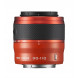 Nikon 1 J2 Systemkamera (10,1 Megapixel, 7,5 cm (3 Zoll) Display) Double Zoom Kit inkl. Nikkor VR 10-30 mm/VR 30-110 mm orange-012
