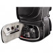 Hama Kamerarucksack für zwei Spiegelreflexkameras und Objektive, Daytour 230, Schwarz-023