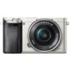 Sony Alpha 6000 Systemkamera (24 Megapixel, 7,6 cm (3") LCD-Display, Exmor APS-C Sensor, Full-HD, High Speed Hybrid AF) silber-023