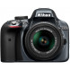 Nikon D3300 SLR-Digitalkamera Kit (24 Megapixel, 7,6 cm (3 Zoll) TFT-LCD-Display, Live View, Full-HD) inkl. AF-S DX 18-55 VR II Objektiv anthrazit-03