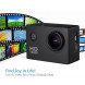 Sport Kamera,Topop 2 Zoll Actionkamera mit 12 Megapixel Bild und Full HD (1080p bei 30 Bildern pro Sekunde) Video, 30m Tiefe wasserdicht, 170 Grad Weitwinkel Fisheye Linse, mehrere Zubehörer-09