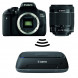 Canon EOS 750D mit EF-S (18-55mm) IS STM plus Connect Station CS100-06