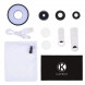 Kamera-Set mit LED-Ringlicht für Telefon / Tablet Universell Fischauge, Weitwinkel und Makro-Objektiv Erstaunliches Upgrade (für Apple iPhone 7 / SE / 6 / 6S, iPad, Samsung Galaxy S7/S7 Edge, Tab/ Note 7, etc.) (Universelles Kamera-Objektiv-Set mit-09