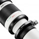 Walimex Pro 650-1300mm 1:8-16 DSLR-Teleobjektiv (Filtergewinde 95mm, IF) für Olympus Four Thirds Objektivbajonett weiß-06