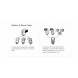 Boblov Godox Think TTL TT685C Kamerablitz High Speed 1 / 8000s GN60 für Kanone Kameras I-TTL II Blitzautomatik mit Peking-Oper Keychain (TT685N mit X1T-N)-09
