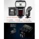 Andoer Godox V860C Speedlite Flash E-TTL-1 / 8000S HSS mit 2000mAh Li-Ionen-Akku für Canon 5D Mark Ⅲ / 5D Mark / 6T / 7D / 60D / 50D / 40D / 30D / 650D / 550D / 1100D / 1000D-09