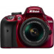 Nikon D3400 AF-P 18-55 VR Kit rot-03
