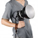 Godox AD600BM 600Ws GN87 HSS Outdoor-Blitz Blitzlicht Blitzgeräte mit Handy Blitz Kopf, 23x23 Zoll Softbox, 7 Zoll Reflektor mit Diffusor und Tragetasche für Canon Nikon Sony DSLR Kameras-09